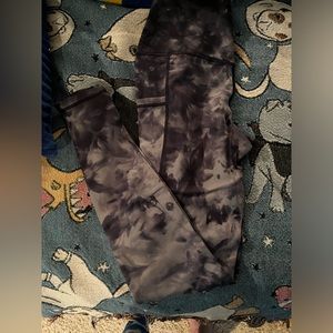 CVG black Tie Dye Full Length Leggings